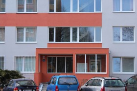 Moderní zateplení fasády a vstupního portálu